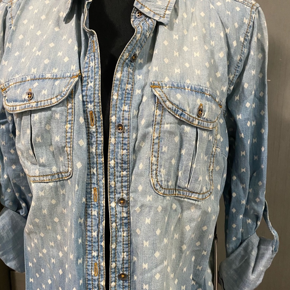 Life in Progress Button Up - Picture 2 of 5